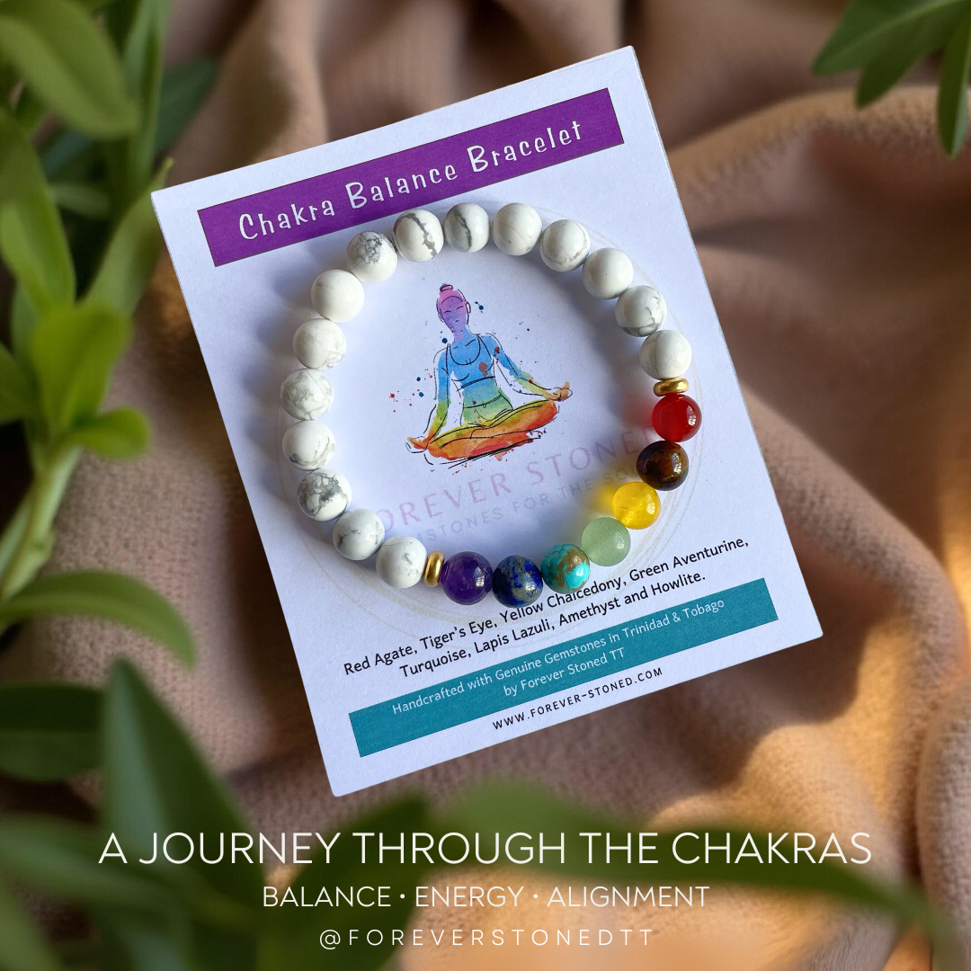 Howlite Chakra Balance Bracelet
