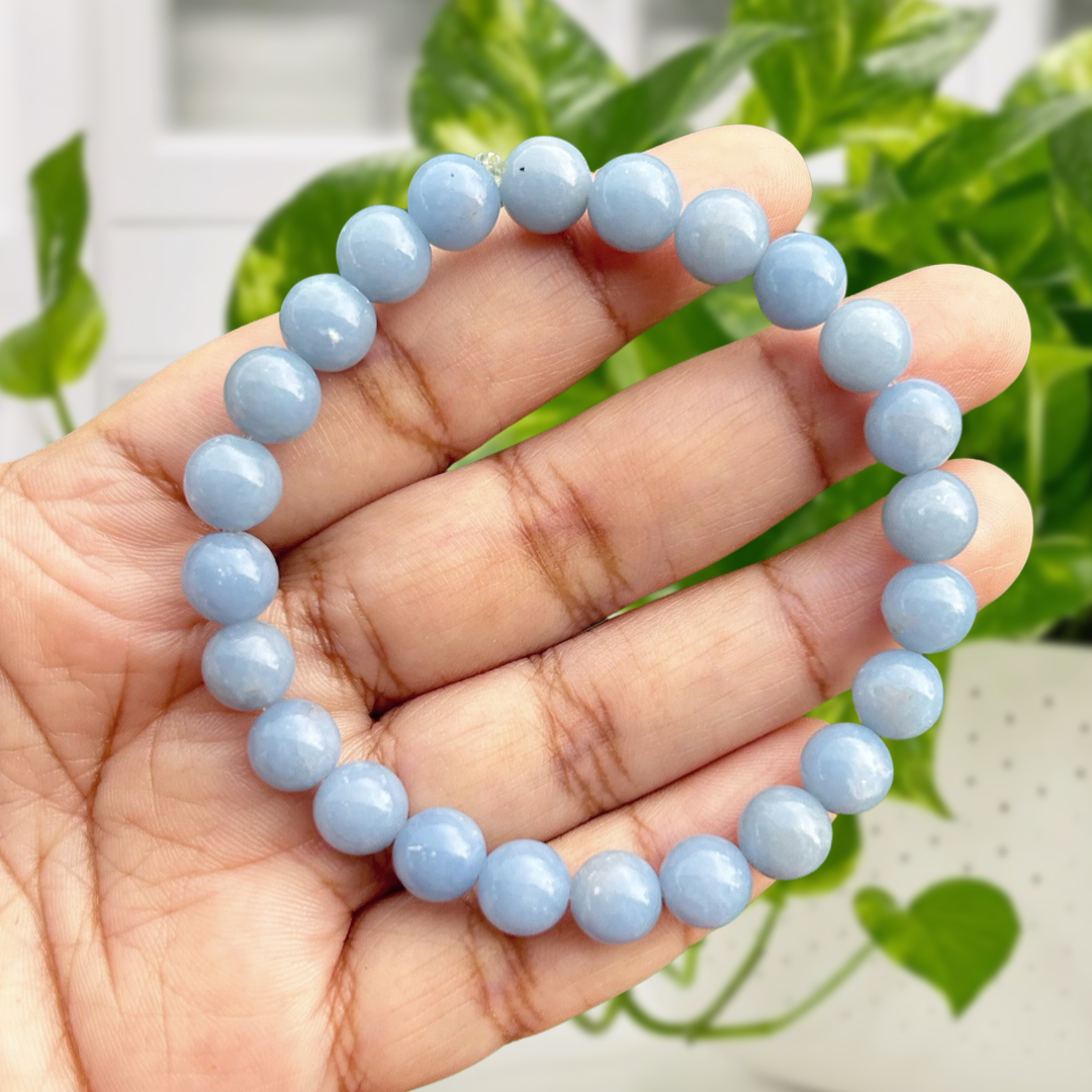 Angelite Gemstone Bracelet
