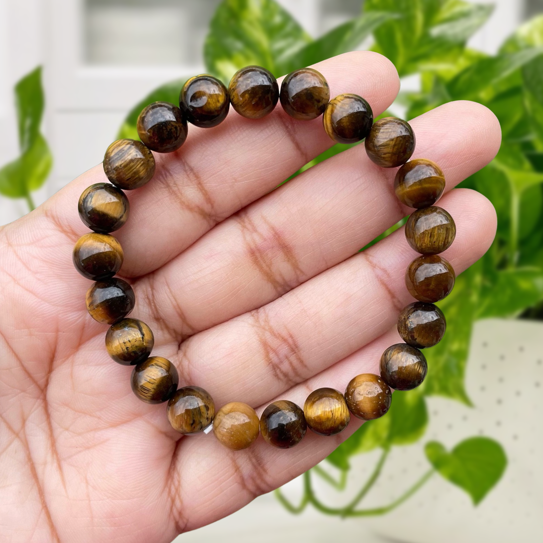 Tiger's Eye Gemstone Bracelet