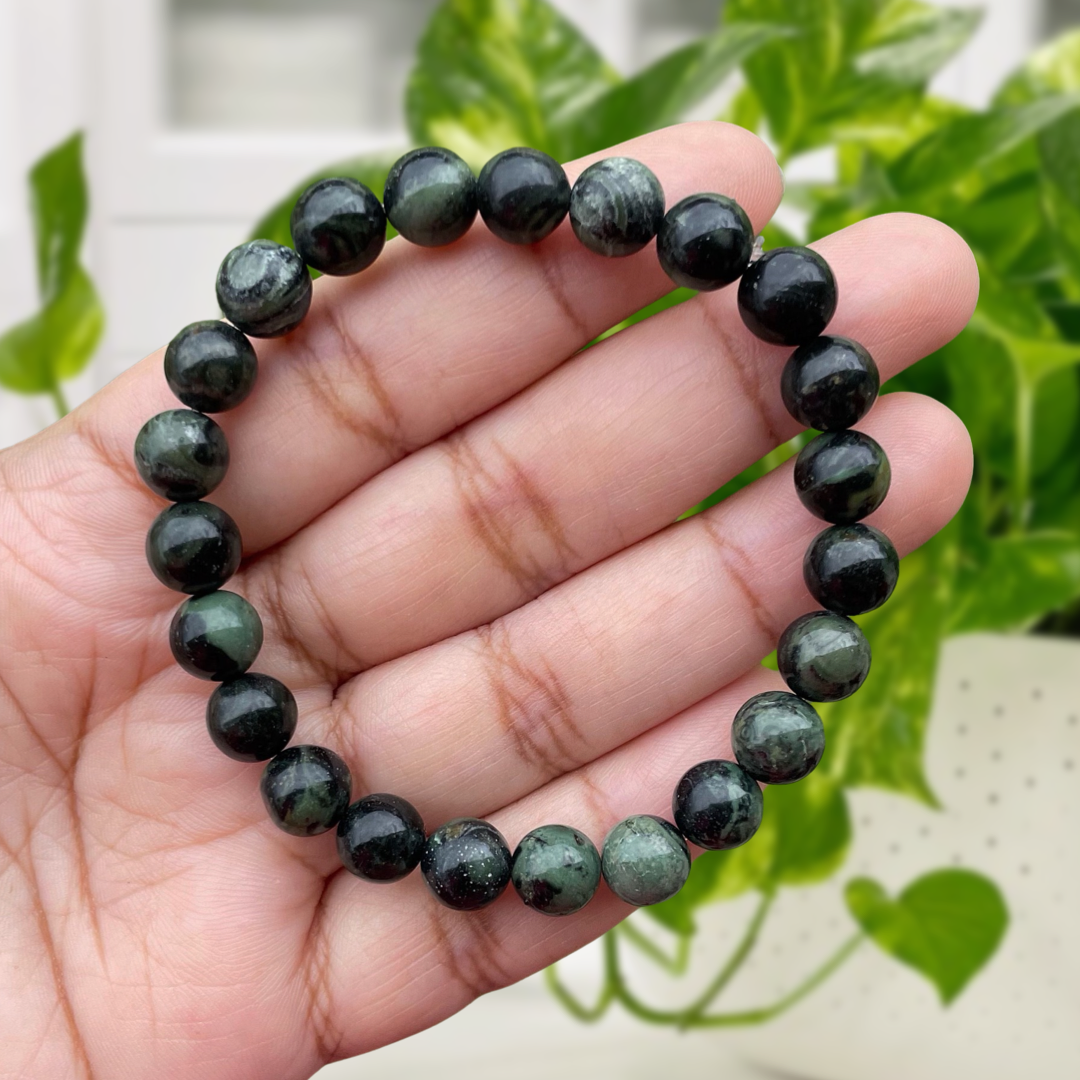 Kambaba Jasper Gemstone Bracelet