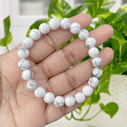 Howlite Gemstone Bracelet