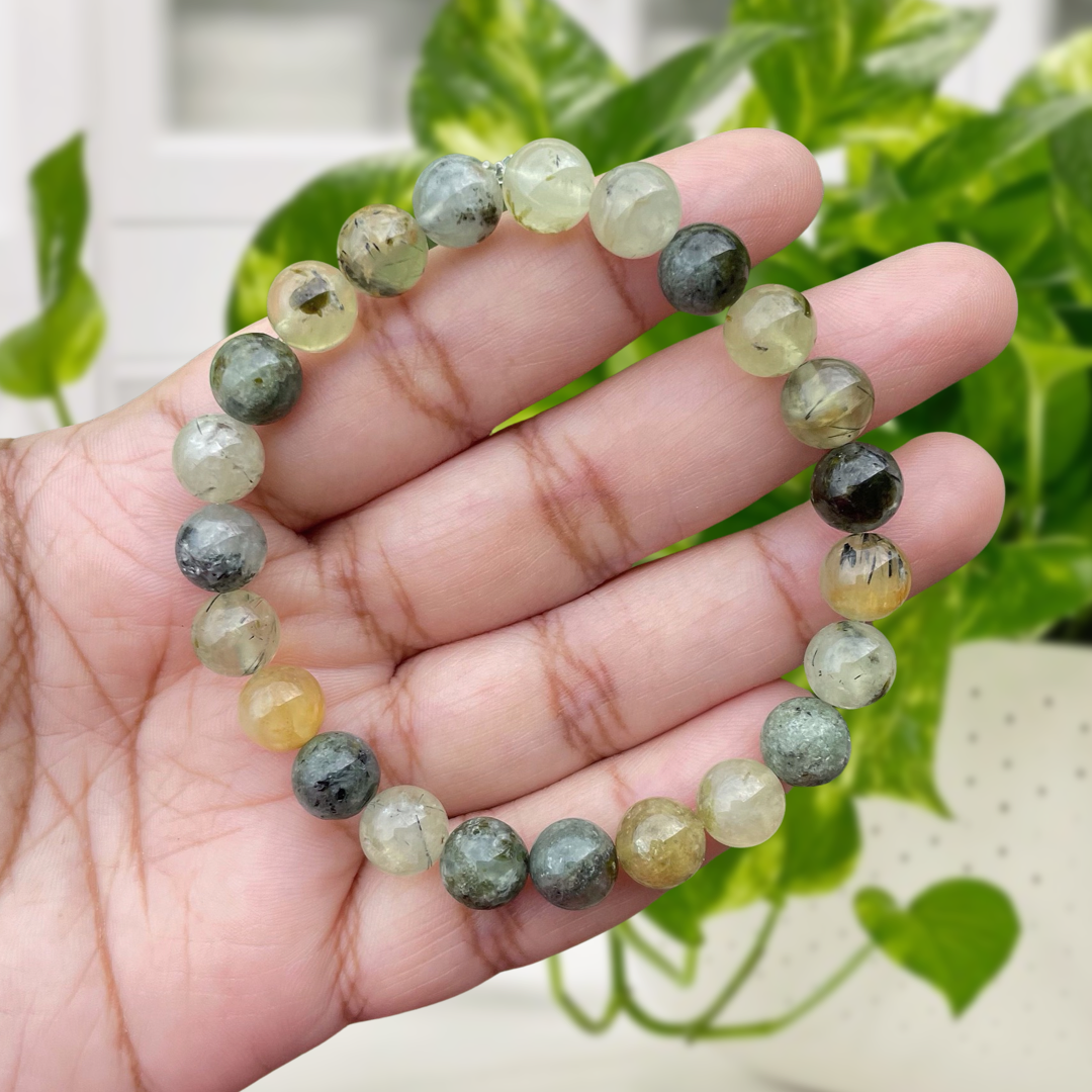 Prehnite Gemstone Bracelet