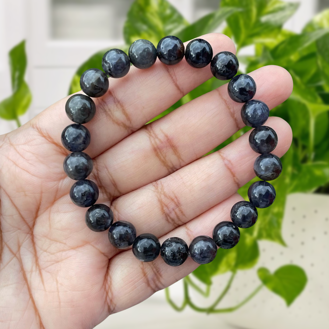 Iolite Gemstone Bracelet