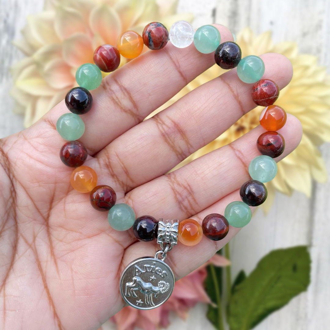 Aries Zodiac Energy Bracelet