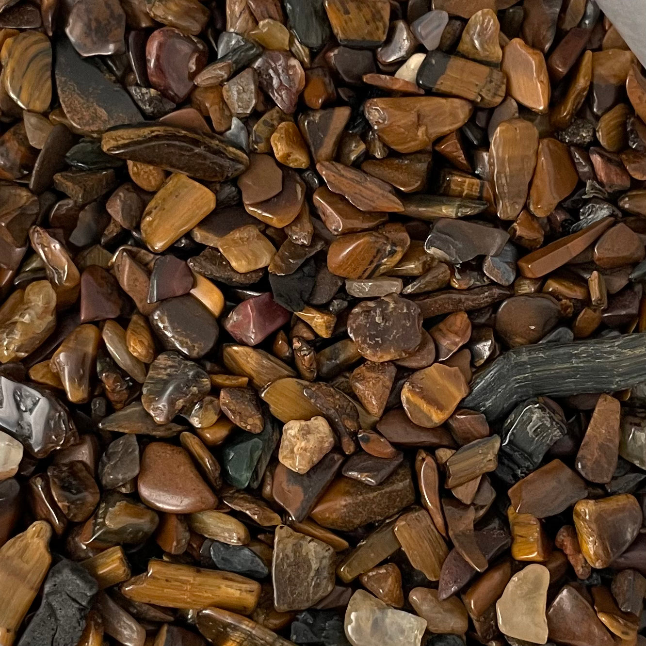 Gemstone Chip Beads (No Holes) ~40 gram bag