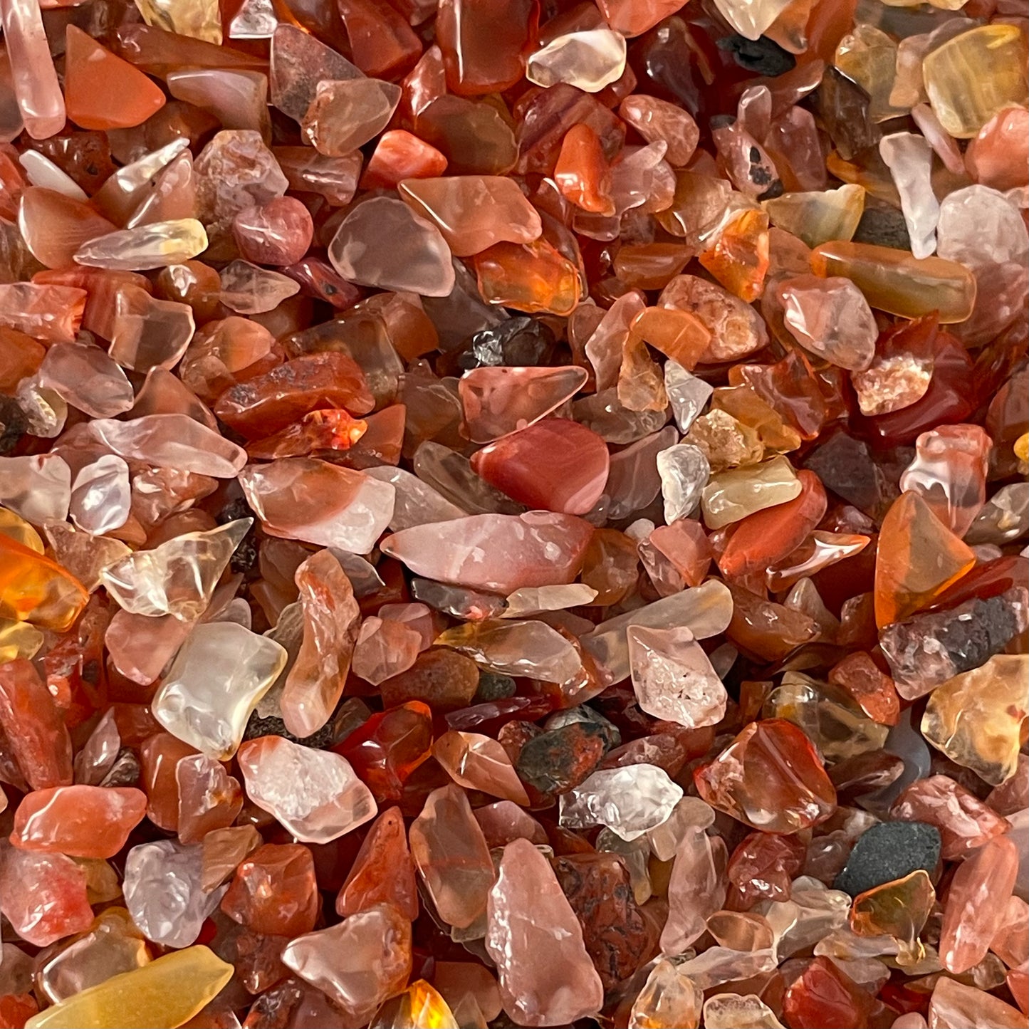 Gemstone Chip Beads (No Holes) ~40 gram bag