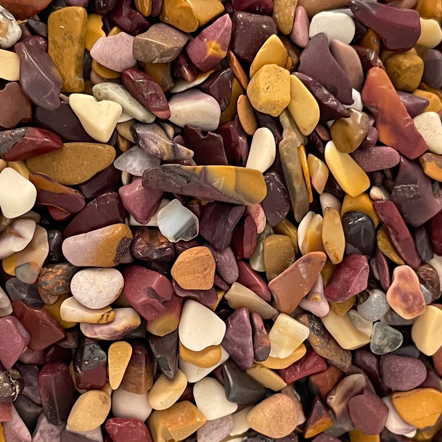 Gemstone Chip Beads (No Holes) ~40 gram bag