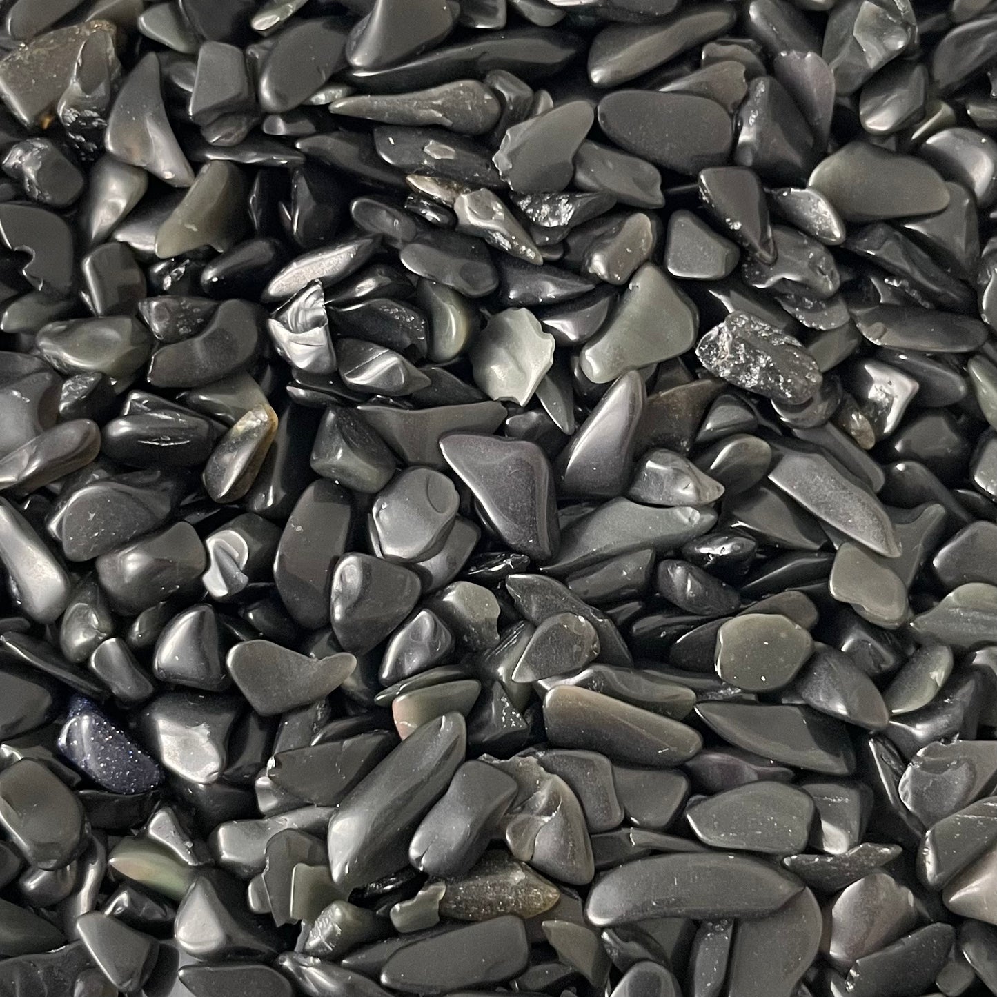 Gemstone Chip Beads (No Holes) ~40 gram bag