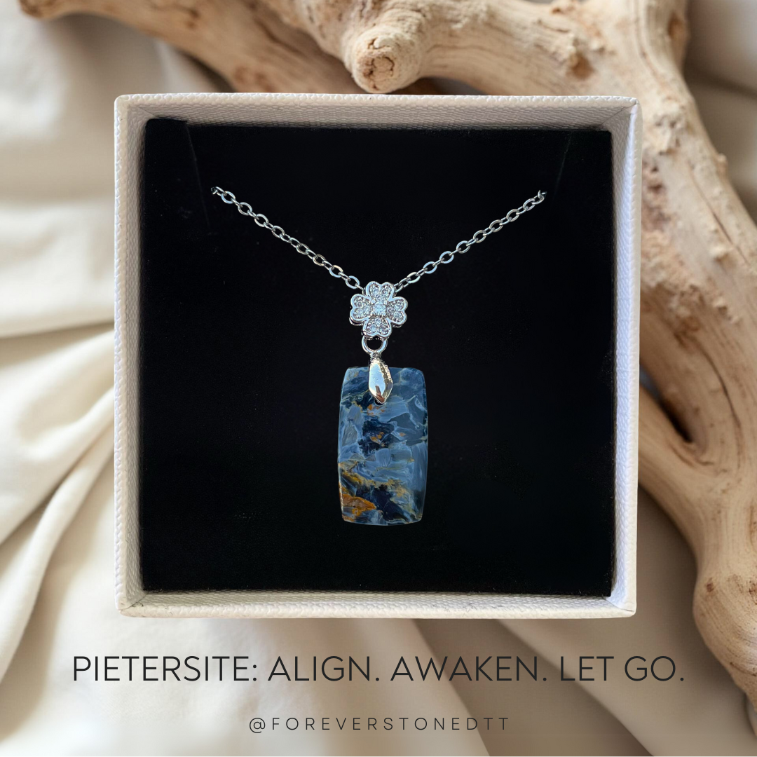 Pietersite (Rare Stone from Namibia) Pendant Option 1