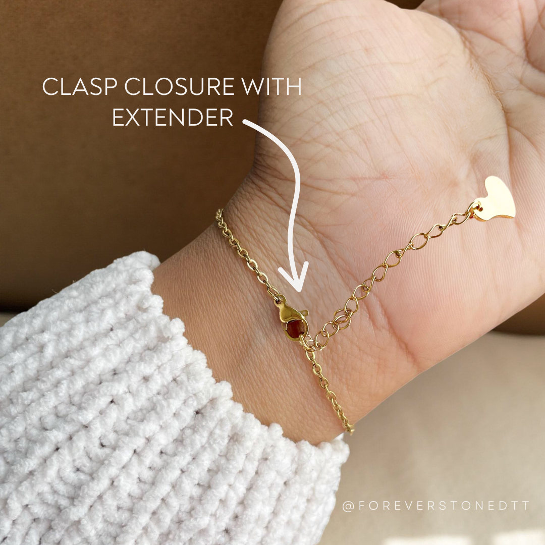 Sapphire Minimalist Birthstone Bracelet