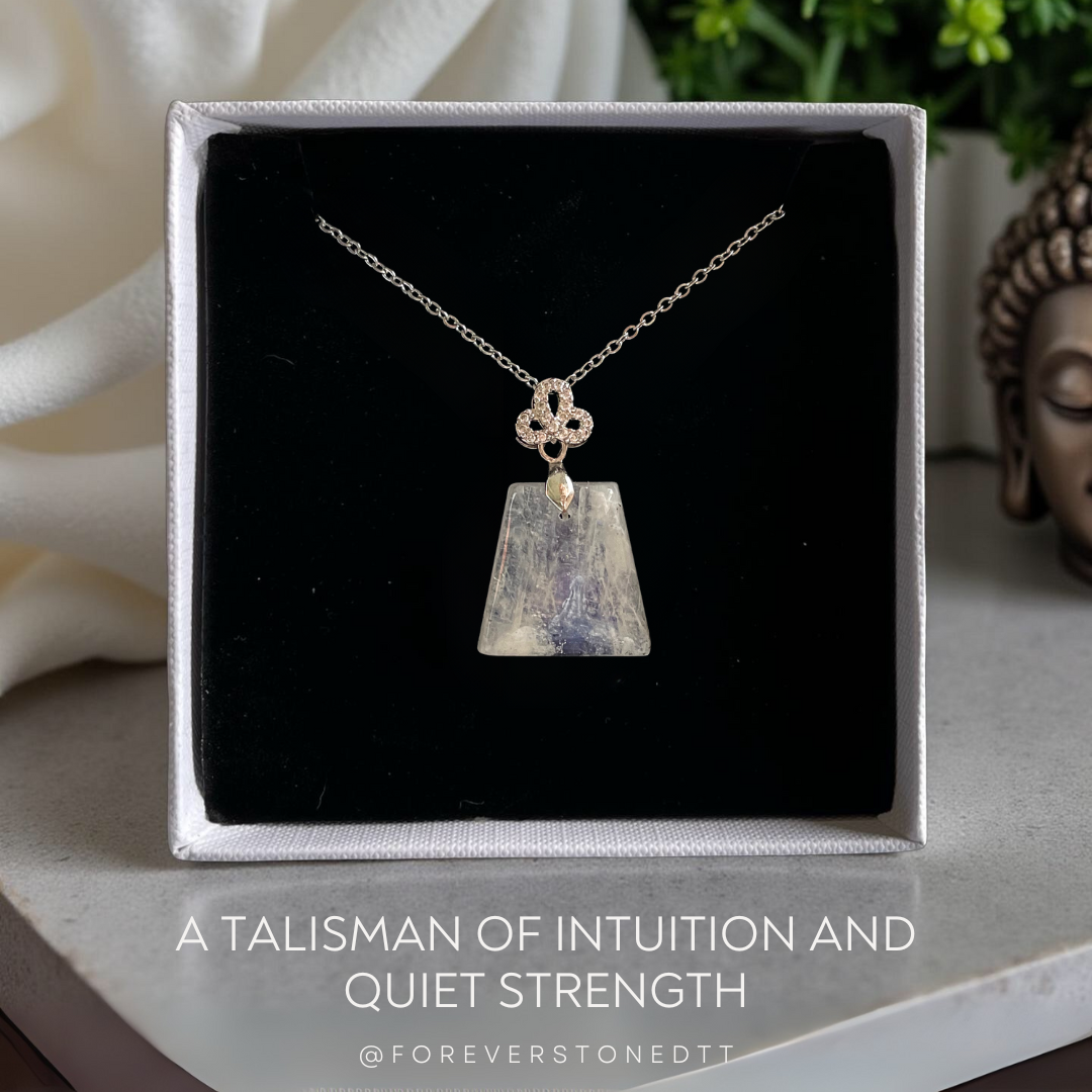 Moonstone (Rare Stone from Sri Lanka) Pendant Option 3