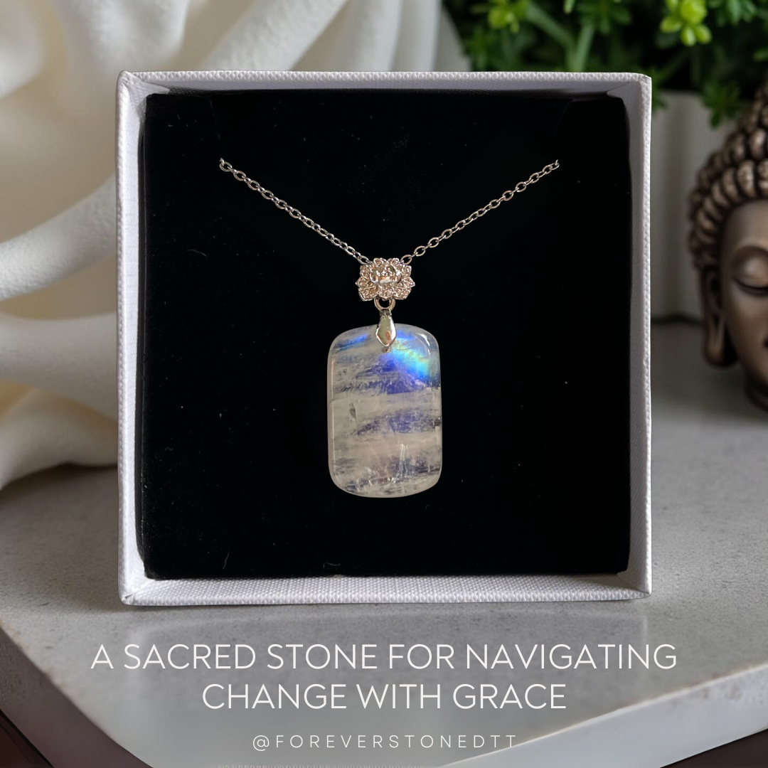 Moonstone (Rare Stone from Sri Lanka) Pendant Option 5