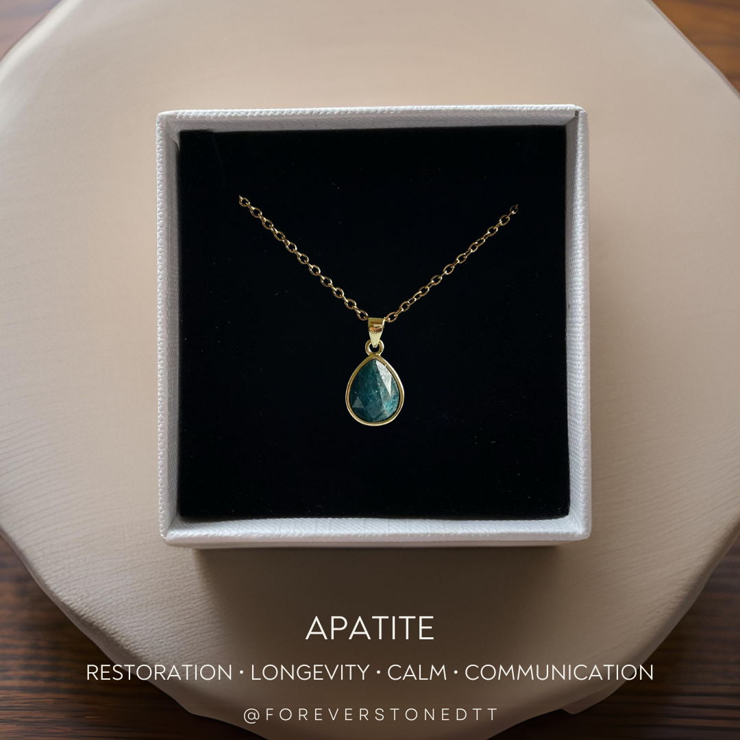 Apatite Mini Lume Pendant Necklace