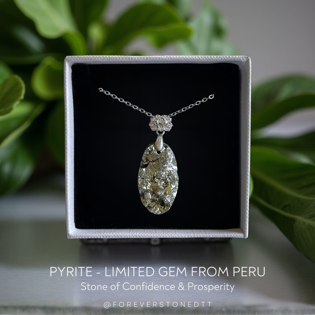 Pyrite Pendant - Limited Gem from Peru