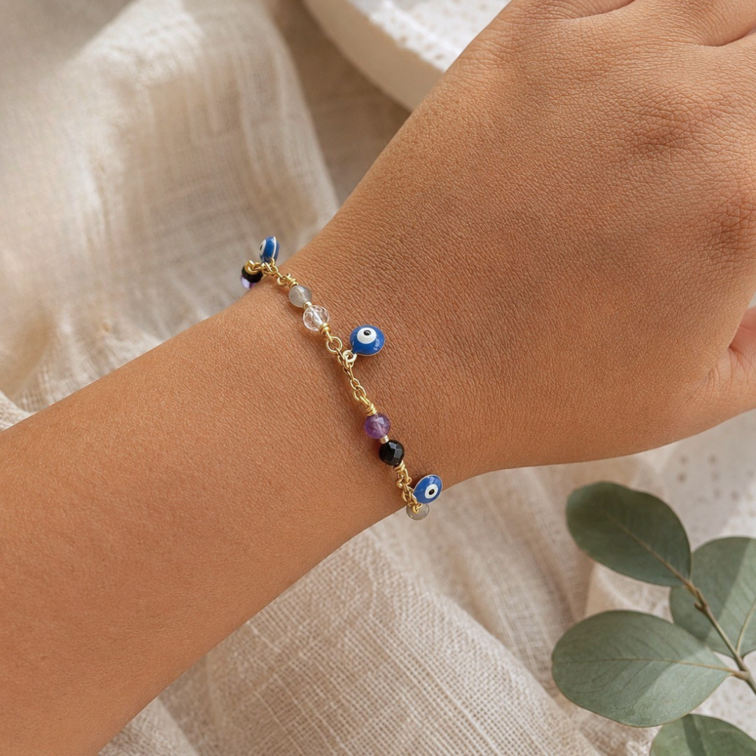 The Lightkeeper Bracelet - Evil Eye Protection