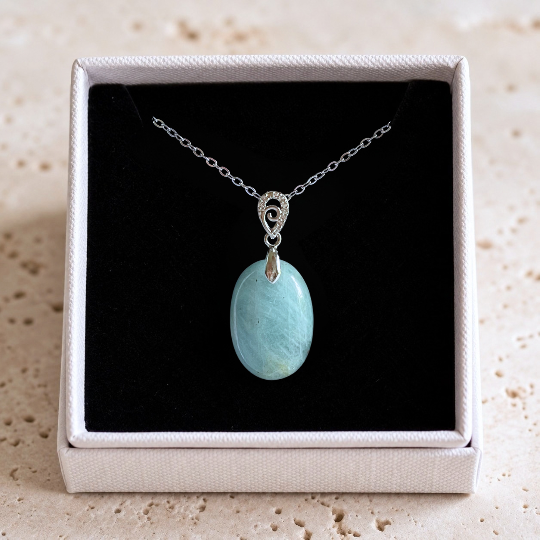 Natural Aquamarine pendant - Pendant No. 01