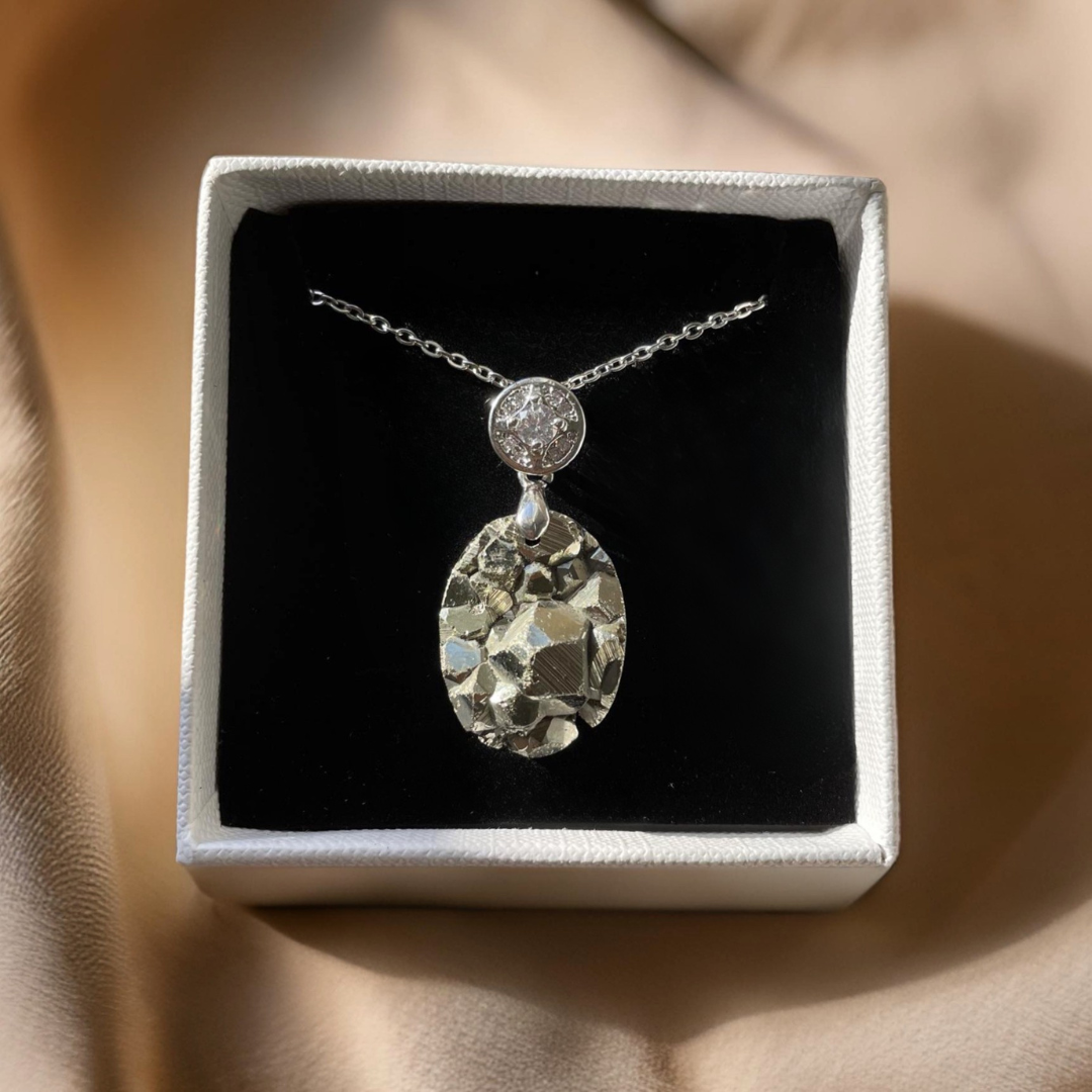 Pyrite (Limited Gem from Peru) Pendant Option 1