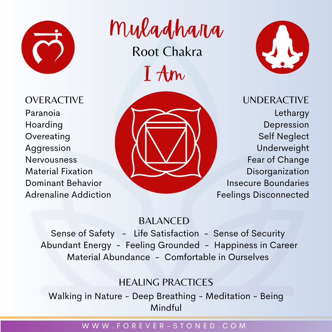 Root Chakra Healing Bracelet