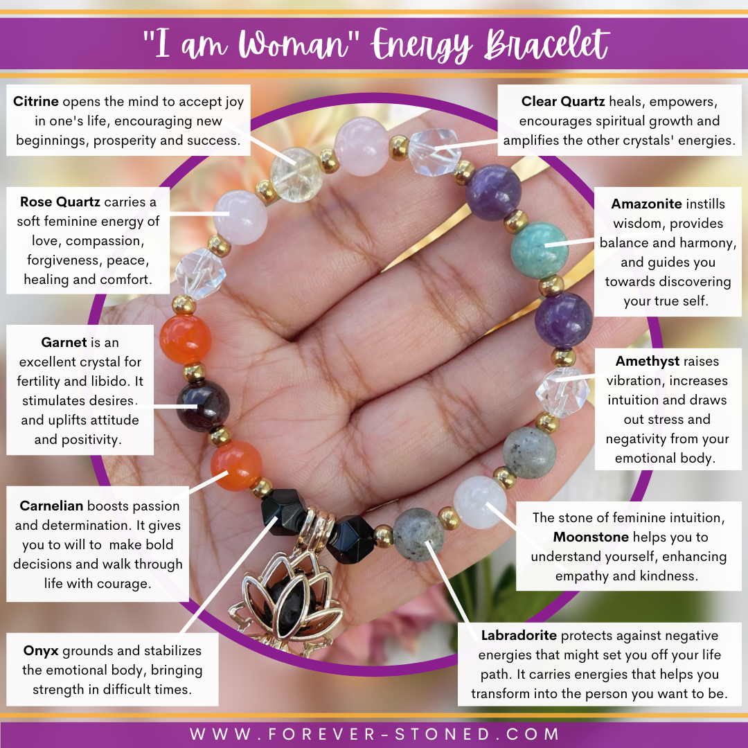 "I am Woman" Energy Bracelet