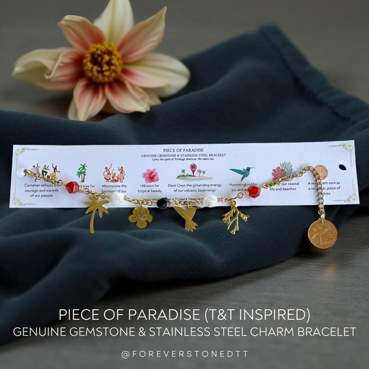 Piece of Paradise Stainless Steel Bracelet