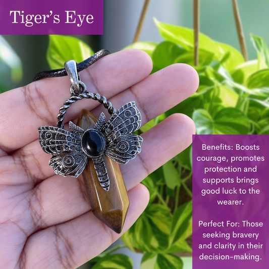 Butterfly Gemstone Pendant Sale - Free 18" Clasp Cord included