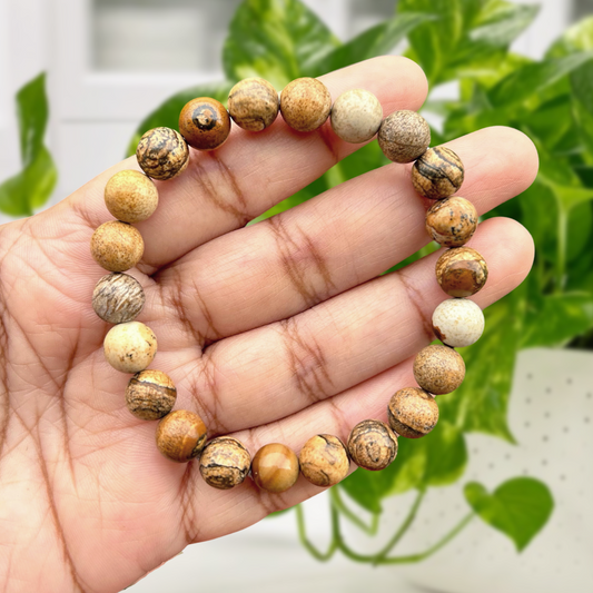 Picture Jasper Gemstone Bracelet