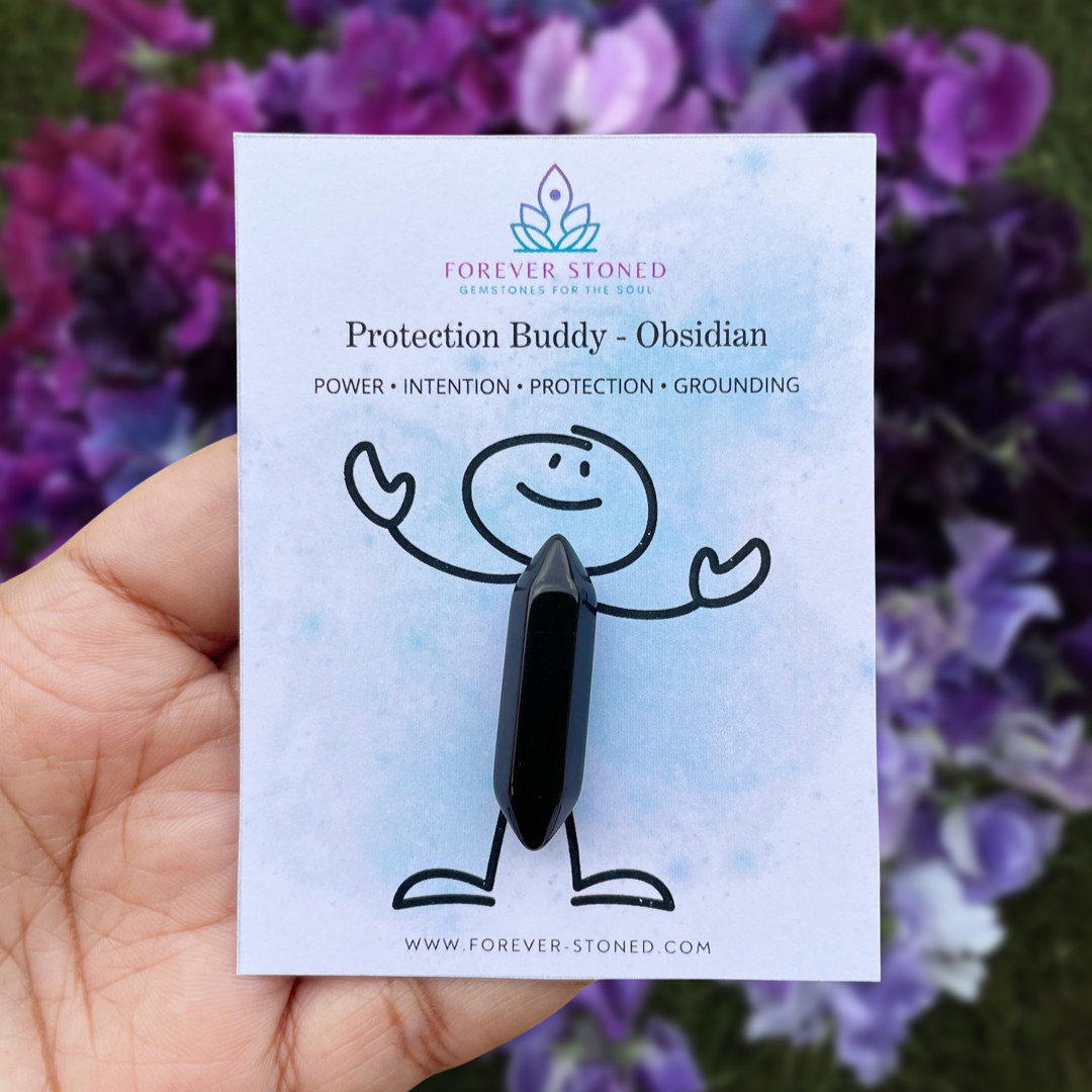 Protection Buddy - Obsidian Pocket Stone