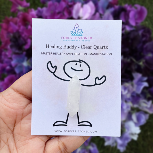 Healing Buddy - Clear Quartz Pocket Stone