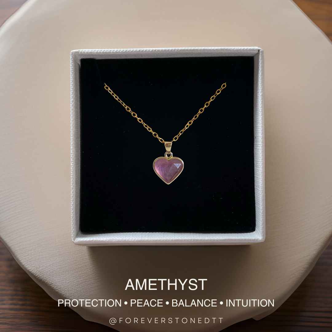 Amethyst Mini Nexus Pendant Necklace