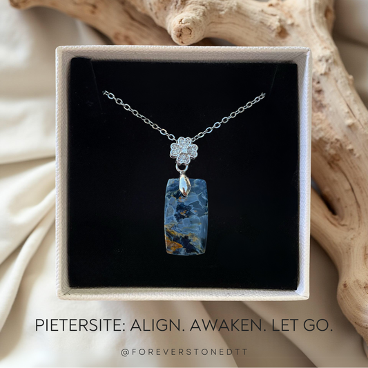 Pietersite (Rare Stone from Namibia) Pendant Option 1