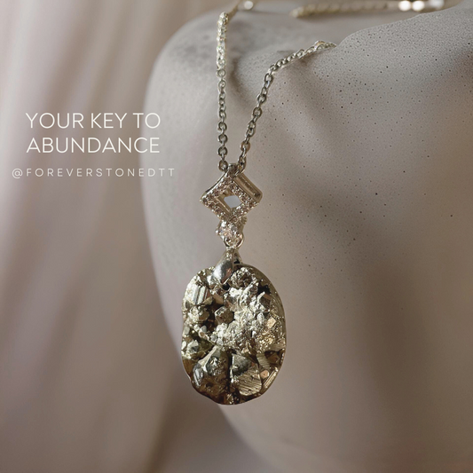 Pyrite (Limited Gem from Peru) Pendant Option 4