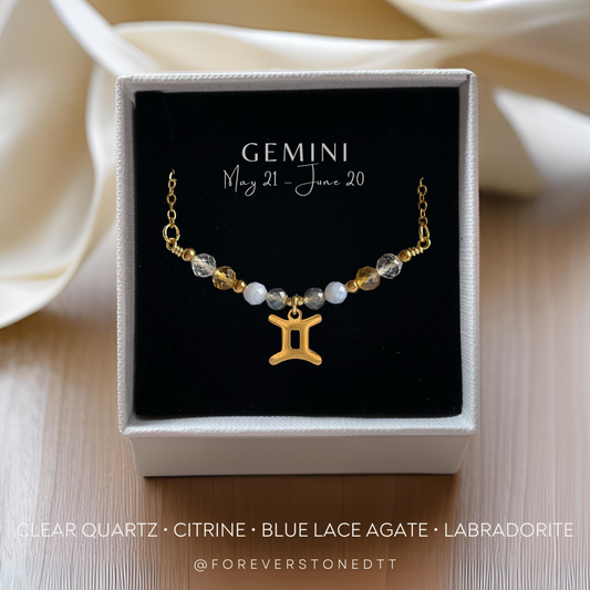 Gemini - The Muse Minimalist Zodiac Bracelet