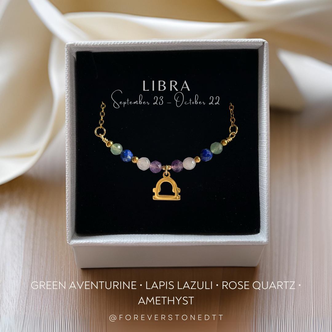 Libra - The Harmoniser Minimalist Zodiac Bracelet