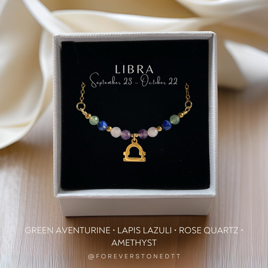 Libra - The Harmoniser Minimalist Zodiac Bracelet