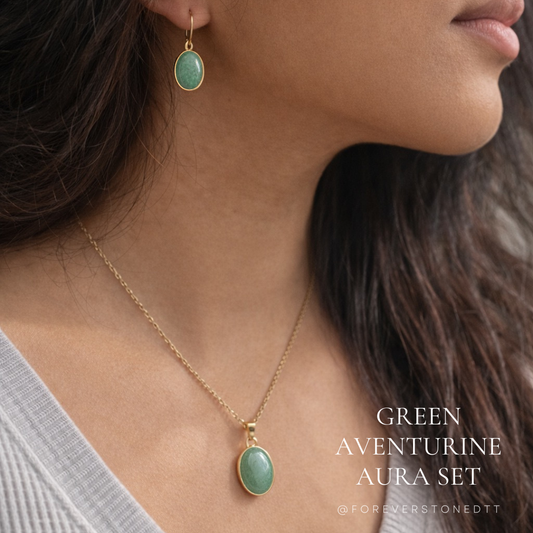 Green Aventurine Aura Set