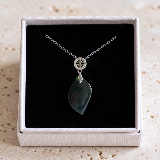 Natural Canadian Nephrite Jade pendant - Pendant No. 01