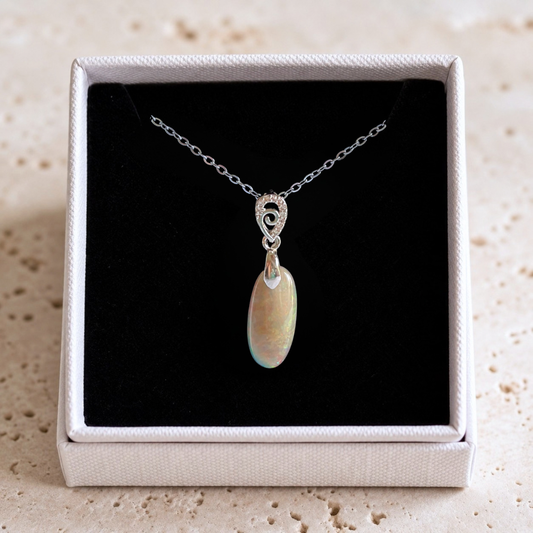 Natural Ethiopian Opal pendant - Pendant No. 03