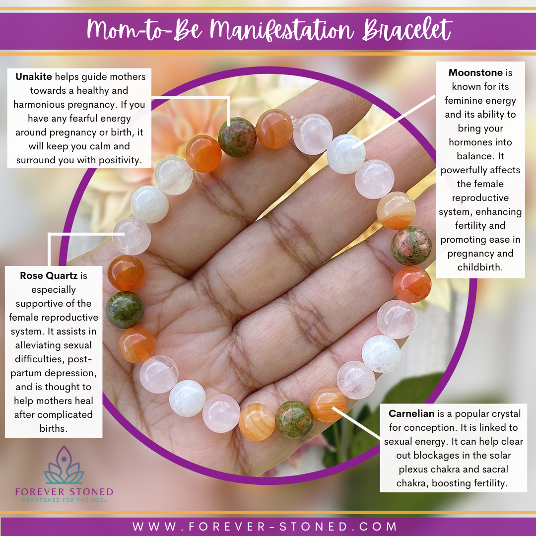 Mom-to-Be Manifestation Bracelet