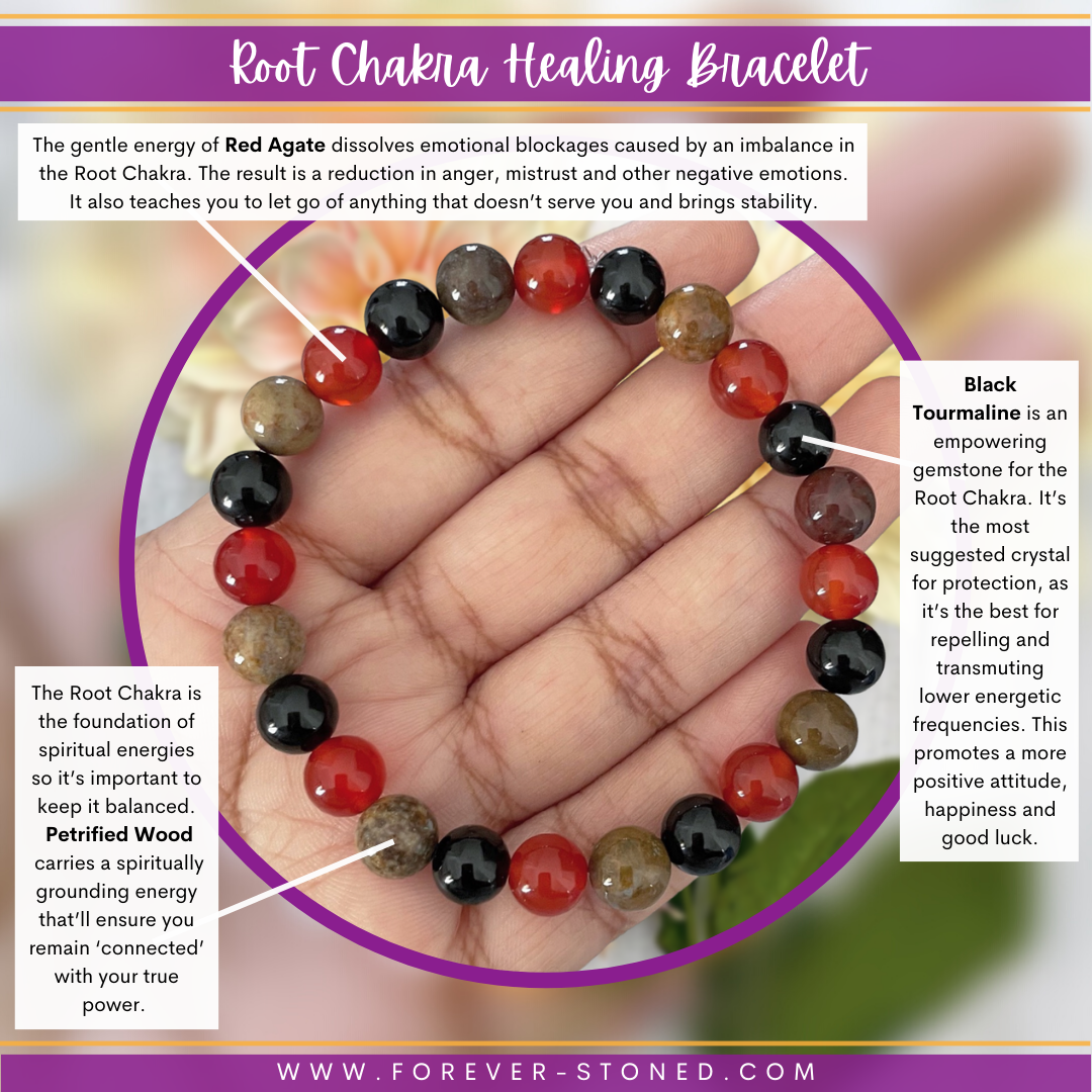 Root Chakra Healing Bracelet