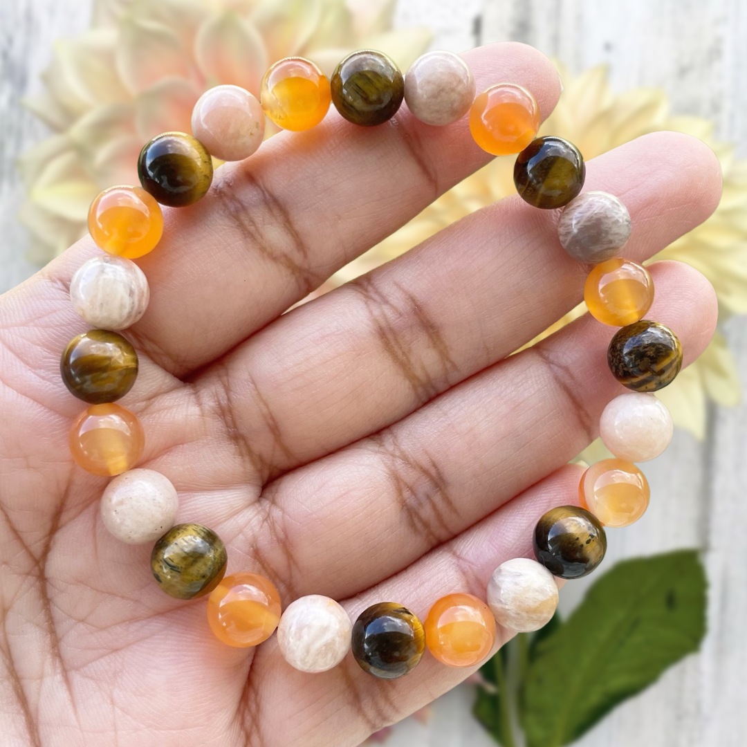 Sacral Chakra Healing Bracelet